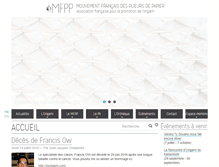 Tablet Screenshot of mfpp-origami.fr